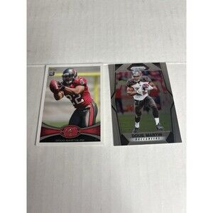 Doug Martin Rookie Card RC, 2 Cards, Tampa Bay Buccaneers, Topps 2012, #204
